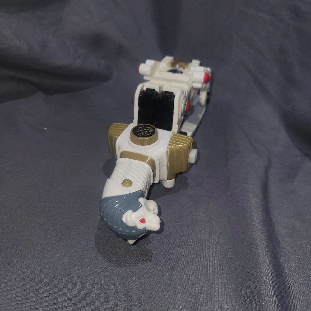 VTG MMRP POWER RANGERS WHITE SABAN EMPIRE1994 SWORD LAUNCHER W/ TIGERZORD
